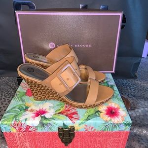 🆕Audrey Brooke Wedge Shoes- 9M NIB